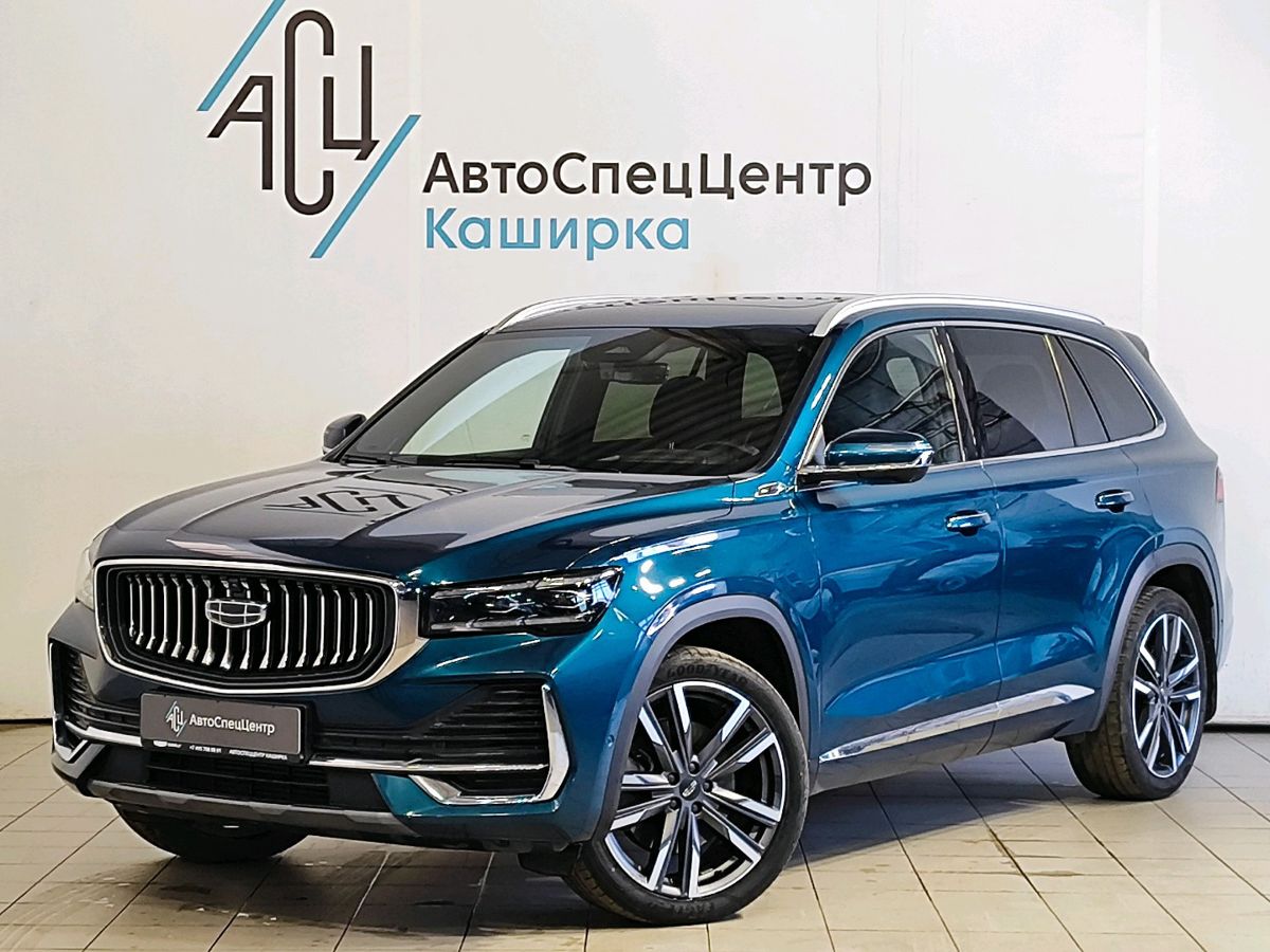 Geely Monjaro I поколение 2.0 AT 4WD (238 л.с.) Exclusive Синий 2023 с пробегом 63 188 км