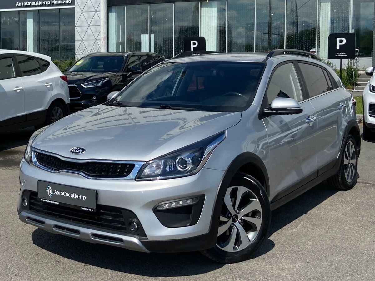 Kia Rio IV поколение 1.6 AT (123 л.с.) Premium Серебристый 2018 с пробегом 48 000 км