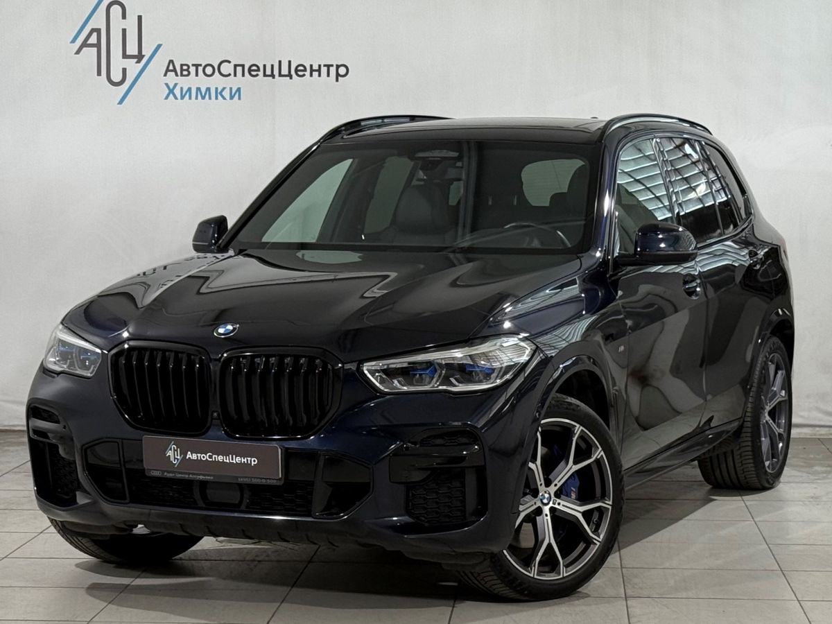 BMW X5 IV поколение (G05) 3.0d AT 4WD (286 л.с.) M Sport Pro Чёрный 2022 с пробегом 43 000 км
