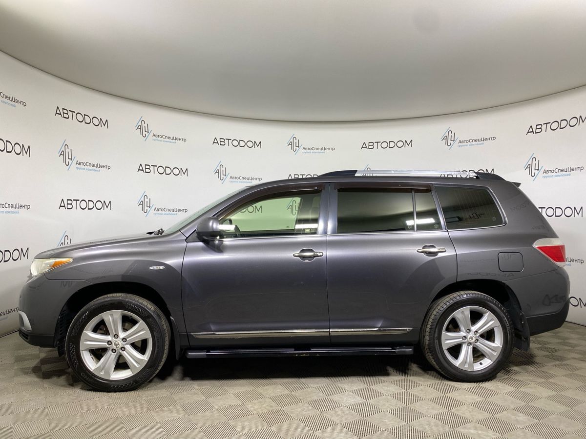 Toyota Highlander II [рестайлинг] 3.5 AT 4WD (273 л.с.) Luxe Серый 2012 с пробегом 405 308 км