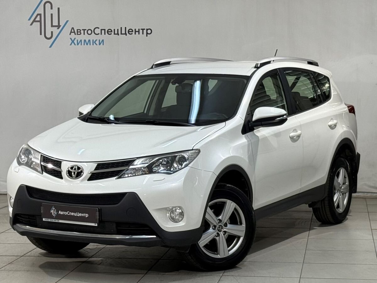 Toyota RAV4 IV поколение (XA40) 2.0 CVT 4WD (146 л.с.) Комфорт Плюс Белый 2014 с пробегом 110 000 км