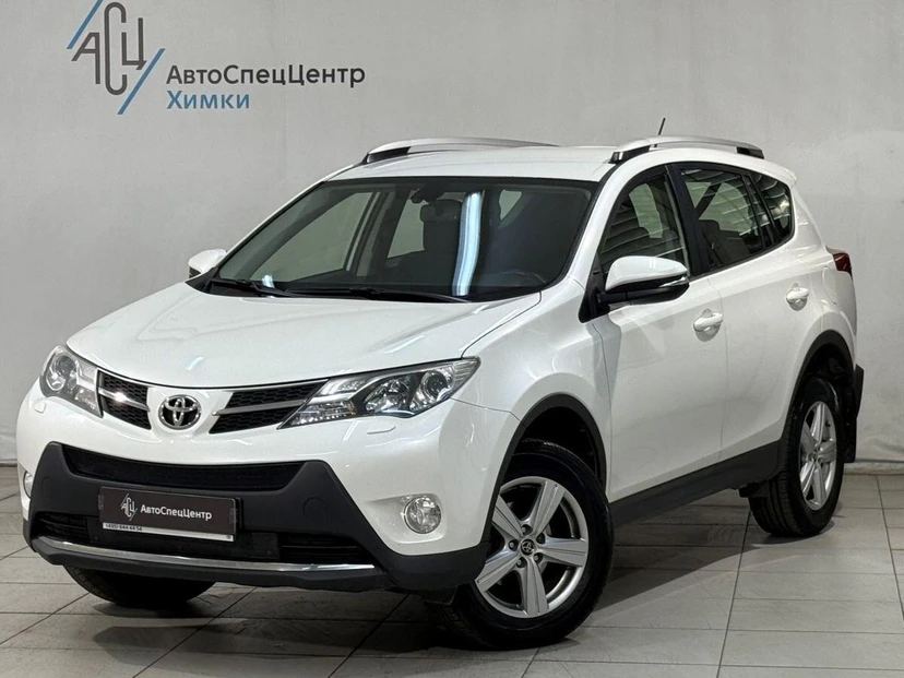 Toyota RAV4 IV поколение (XA40) 2.0 CVT 4WD (146 л.с.) Комфорт Плюс Белый 2014 с пробегом 110 000 км