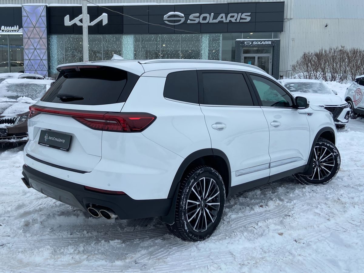 Автомобиль CHERY Tiggo 8 Pro Max I поколение 2.0 AMT 4WD (197 л.с.) Ultimate Белый 2024 с пробегом 23 000 км