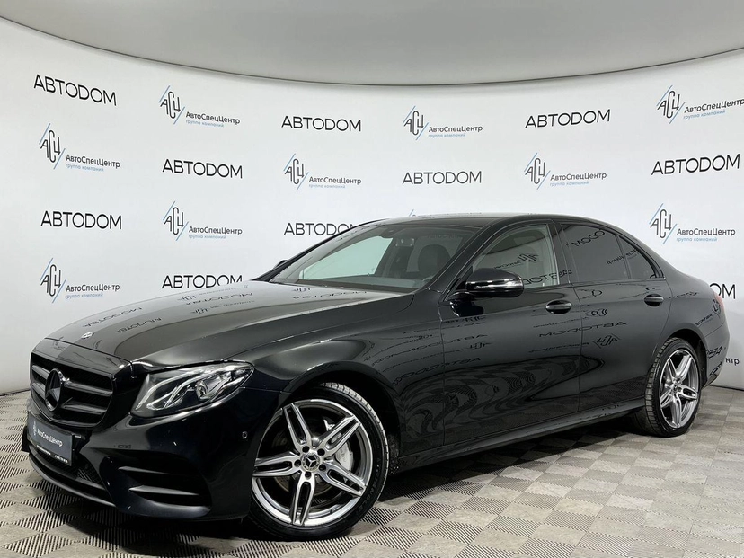 Автомобиль Mercedes-Benz E-Класс V поколение (W213/S213/C238) 200 2.0 AT 4Matic (197 л.с.) Sport Чёрный 2019 с пробегом 168 968 км