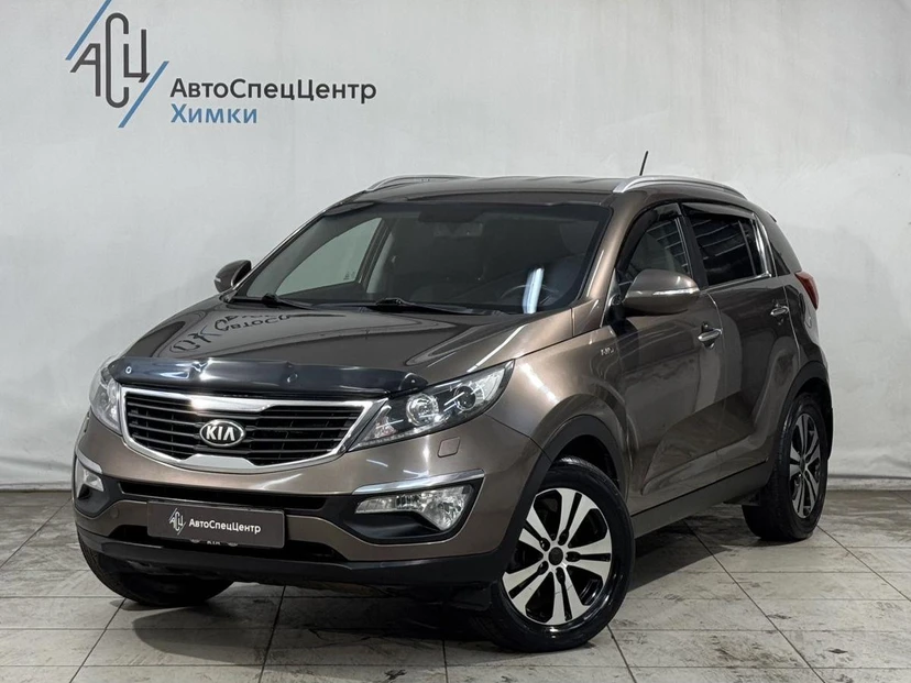 Kia Sportage III поколение 2.0 AT 4WD (150 л.с.) Prestige Коричневый 2013 с пробегом 196 000 км
