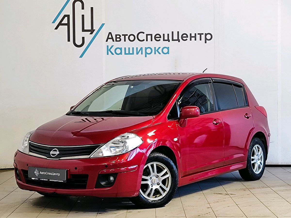 Nissan Tiida I (C11) [рестайлинг] 1.6 AT (110 л.с.) Elegance Красный 2012 с пробегом 116 199 км
