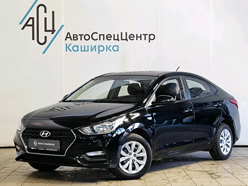 Hyundai Solaris II поколение 1.6 MT (123 л.с.) Elegance Чёрный 2017 с пробегом 59 677 км