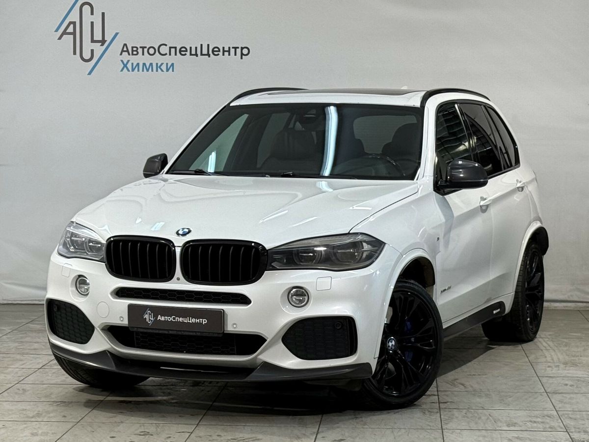 Автомобиль BMW X5 III поколение (F15) 3.0d AT 4WD (313 л.с.) M Sport Белый 2016 с пробегом 230 000 км