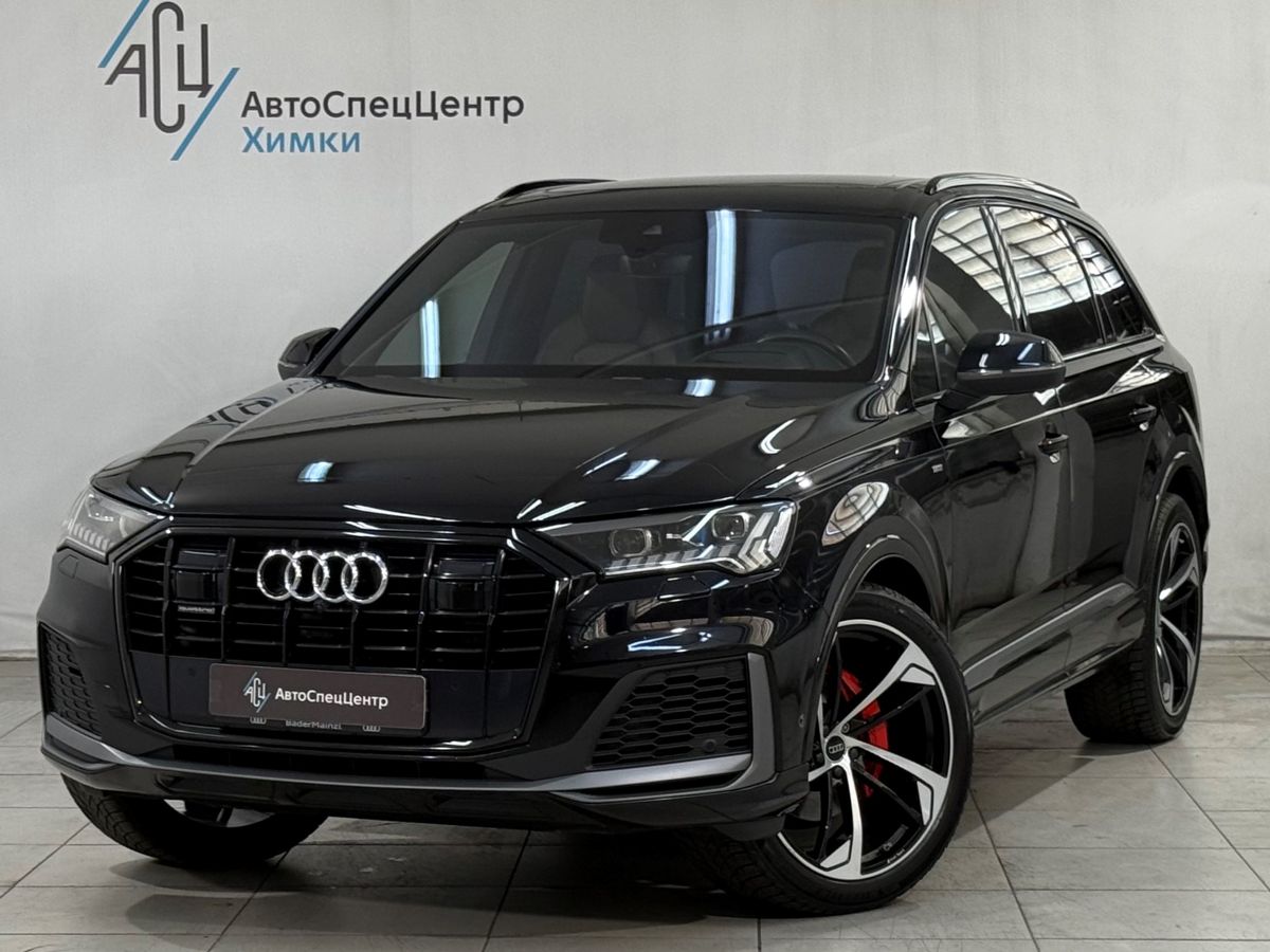 Audi Q7 II (4M) [рестайлинг] 3.0d AT 4WD (286 л.с.) Base Чёрный 2020 с пробегом 117 436 км
