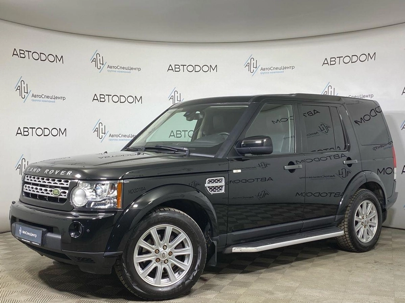Автомобиль Land Rover Discovery IV поколение 2.7d AT 4WD (188 л.с.) Base Чёрный 2009 с пробегом 160 849 км