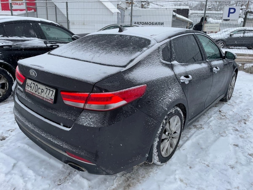 Автомобиль Kia Optima IV поколение 2.4 AT (188 л.с.) Luxe Коричневый 2016 с пробегом 191 169 км
