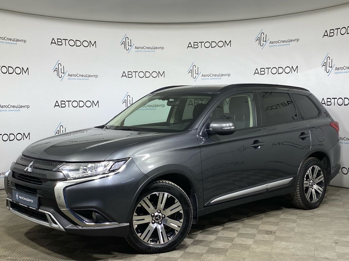 Автомобиль Mitsubishi Outlander III [3-й рестайлинг] 2.0 CVT 4WD (146 л.с.) Instyle (2018-2021) Серый 2022 с пробегом 99 200 км