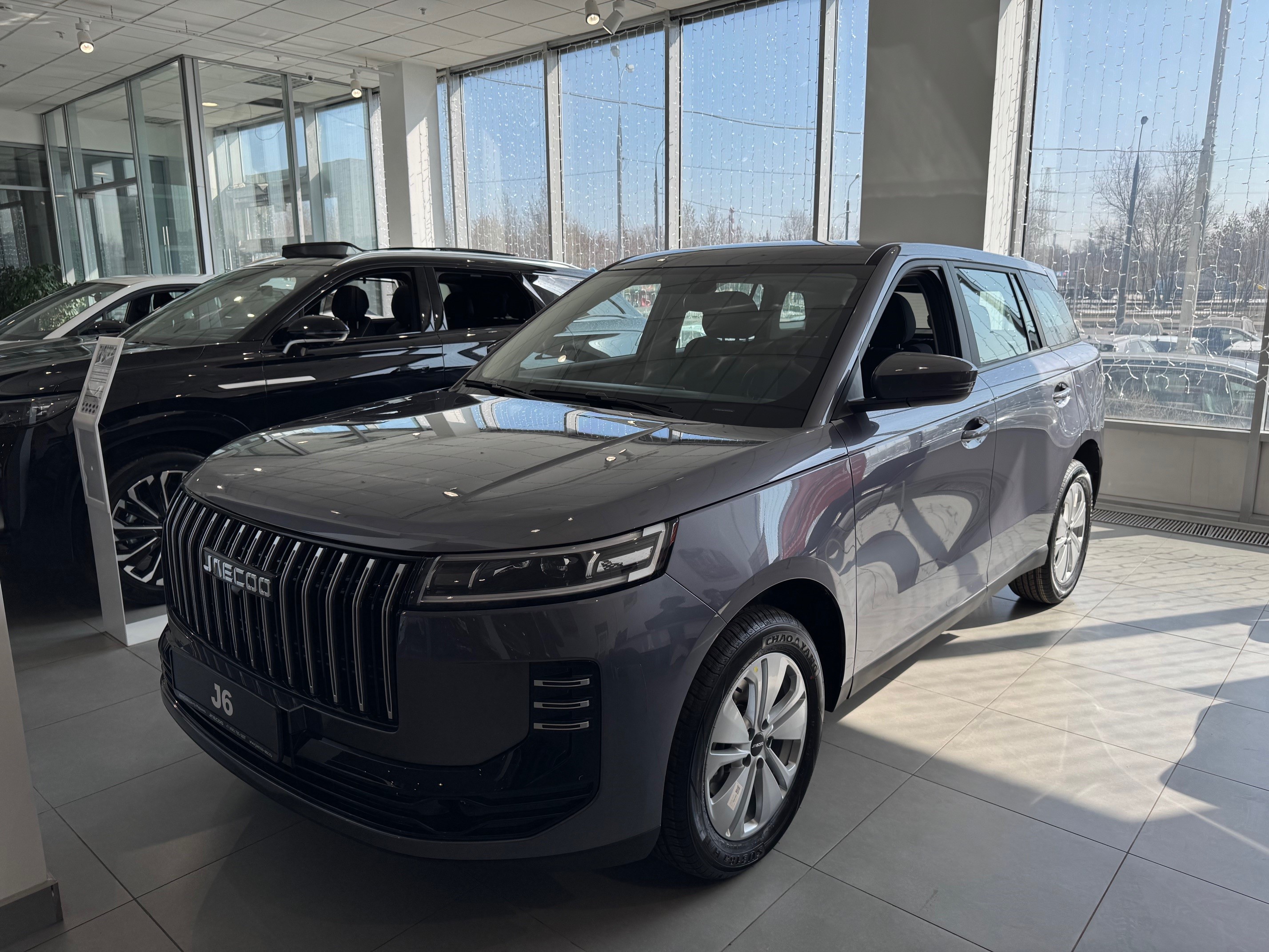 Автомобиль Jaecoo J6 I поколение 1.5 AMT (147 л.с.) Актив Серый 2026 новый