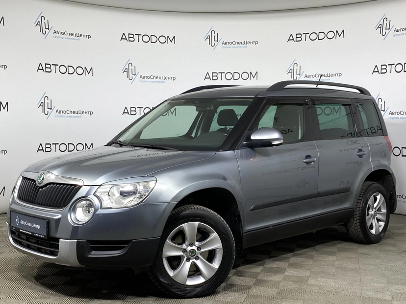 Автомобиль Skoda Yeti I поколение 1.8 AMT 4WD (152 л.с.) Elegance Серый 2012 с пробегом 154 307 км