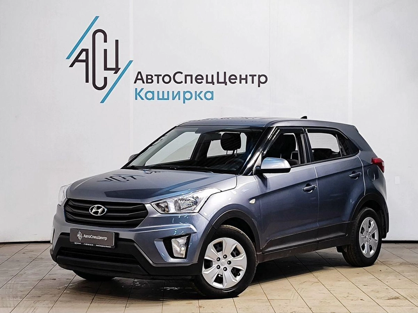 Автомобиль Hyundai Creta I поколение 1.6 AT (123 л.с.) Comfort 2019 Серый 2018 с пробегом 90 164 км