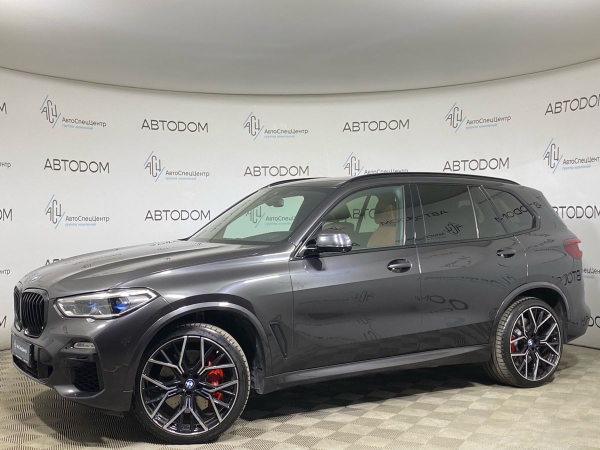 BMW X5 IV поколение (G05) 3.0d AT 4WD (249 л.с.) M Sport Pro Серый 2020 с пробегом 97 270 км