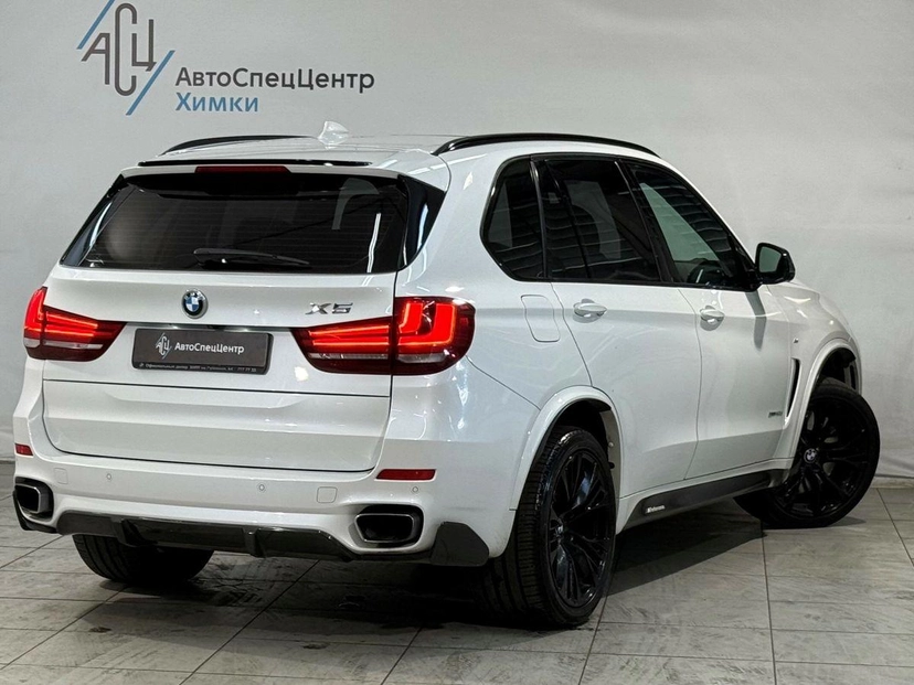 Автомобиль BMW X5 III поколение (F15) 3.0d AT 4WD (313 л.с.) M Sport Белый 2016 с пробегом 230 000 км
