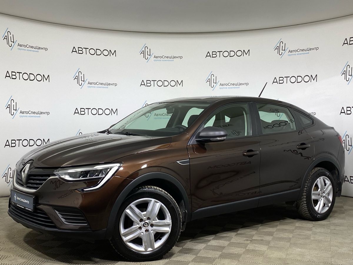 Автомобиль Renault Arkana I поколение 1.6 CVT (114 л.с.) Drive Коричневый 2019 с пробегом 82 634 км