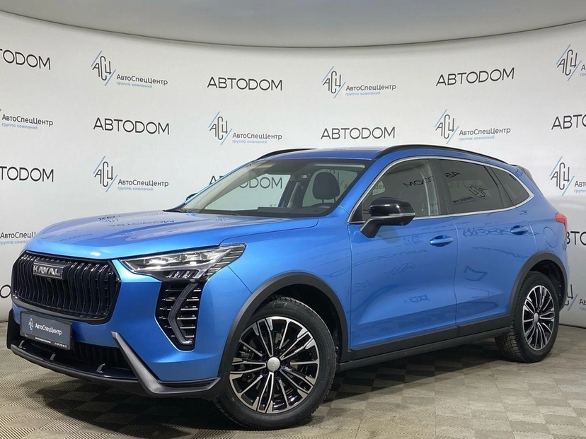 Автомобиль Haval Jolion I поколение 1.5 AMT (143 л.с.) Premium Синий 2024 с пробегом 21 252 км