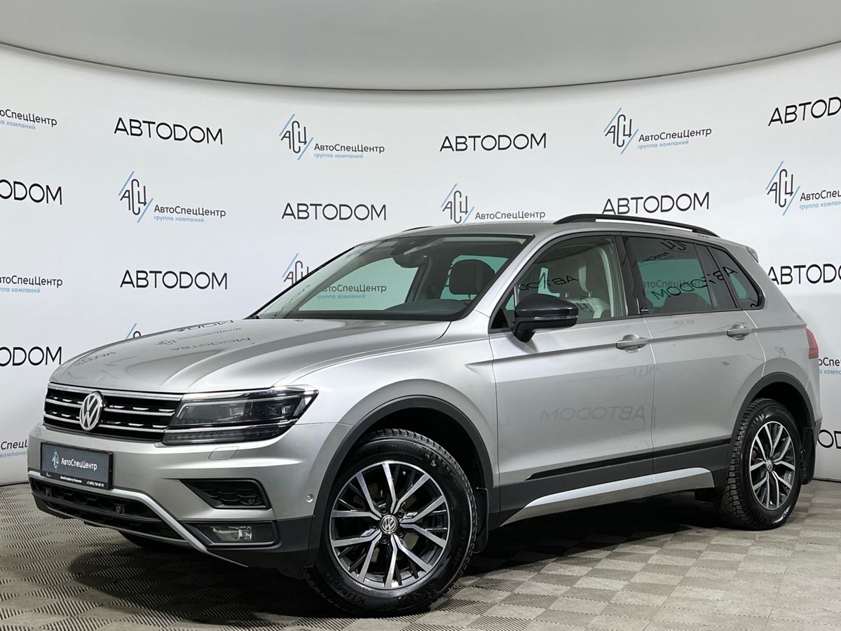 Автомобиль Volkswagen Tiguan II поколение 1.4 AMT 4WD (150 л.с.) Offroad Серый 2020 с пробегом 144 791 км