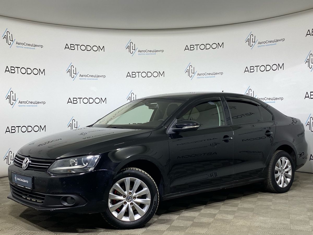 Volkswagen Jetta VI поколение 1.6 AT (105 л.с.) Comfortline Чёрный 2012 с пробегом 224 084 км
