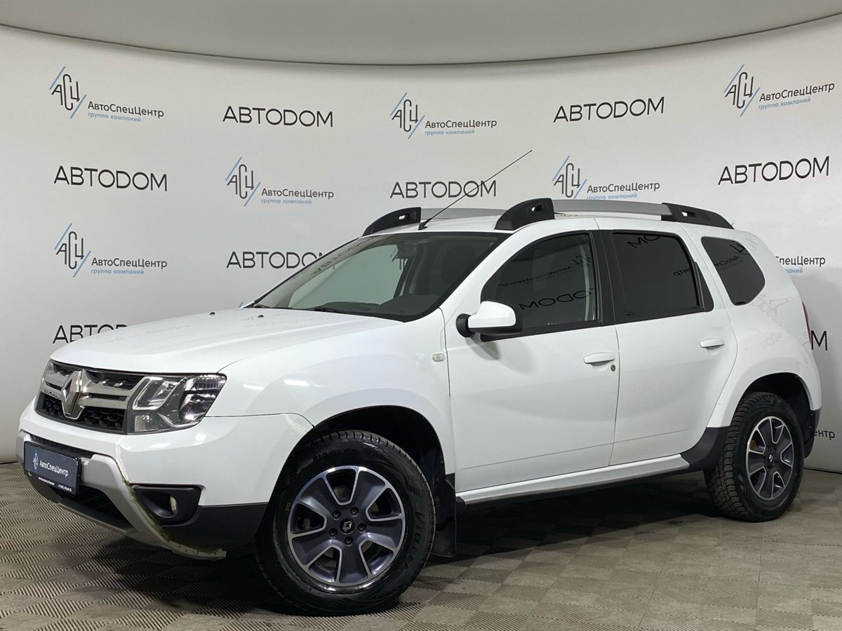 Renault Duster I [рестайлинг] 2.0 AT 4WD (143 л.с.) Drive Белый 2019 с пробегом 138 162 км