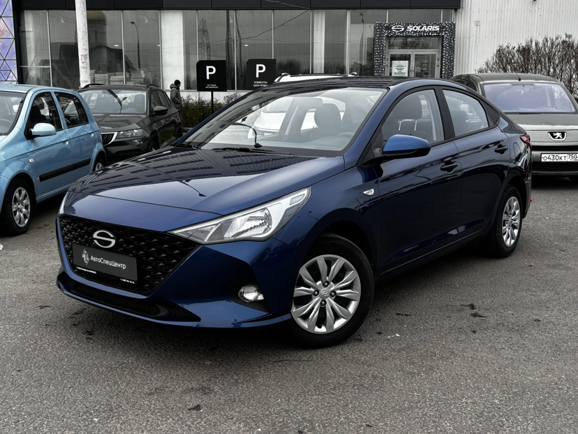 Автомобиль Solaris HS I поколение 1.6 MT (123 л.с.) Active Plus Синий 2024 с пробегом 20 125 км