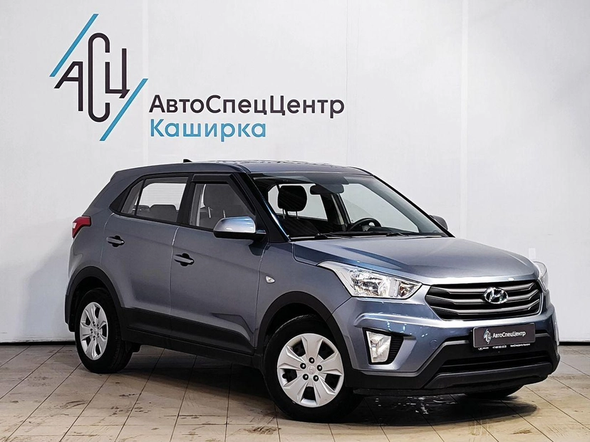 Автомобиль Hyundai Creta I поколение 1.6 AT (123 л.с.) Comfort 2019 Серый 2018 с пробегом 90 164 км