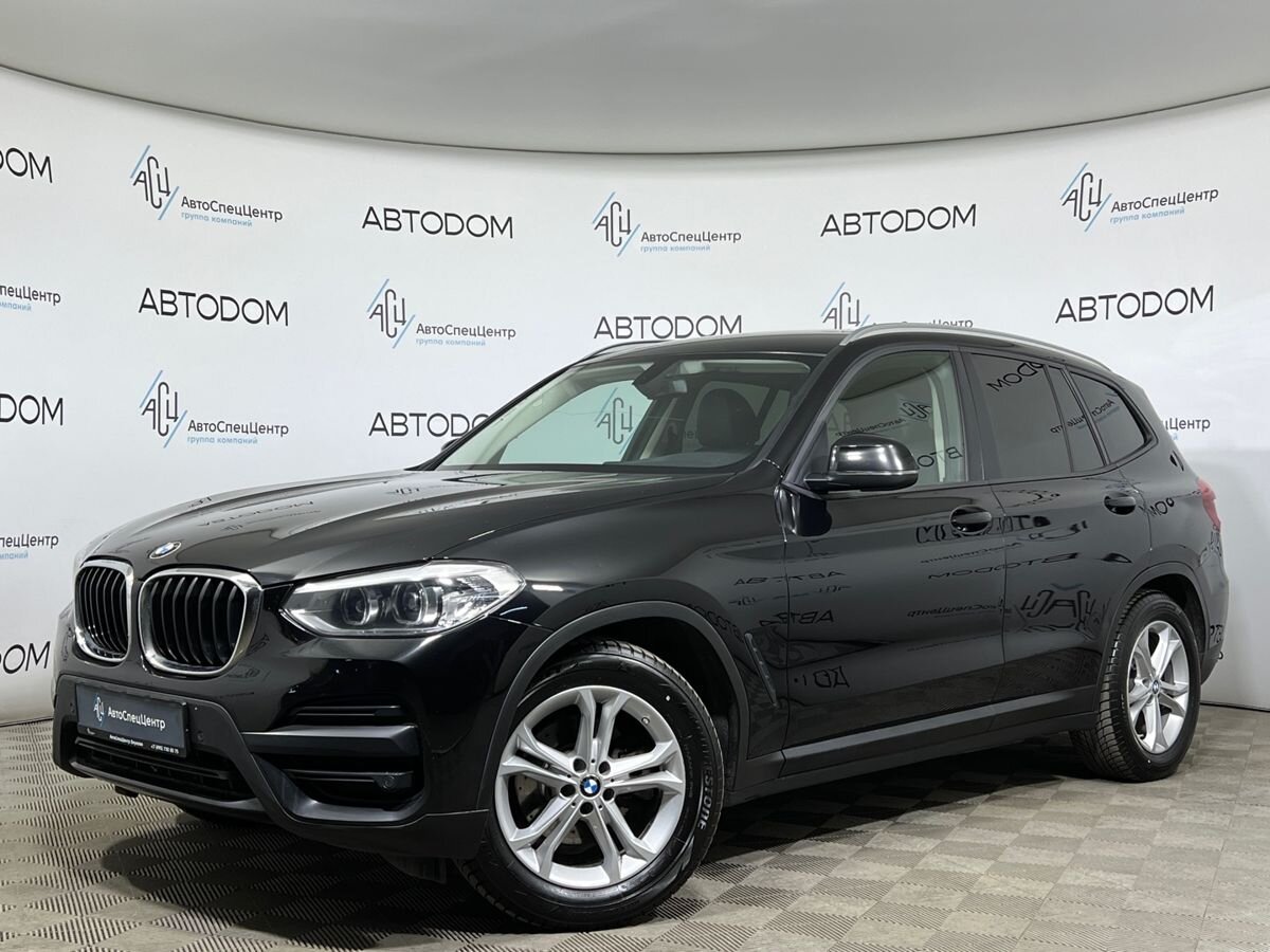 Автомобиль BMW X3 III поколение (G01) 2.0d AT 4WD (190 л.с.) Urban Чёрный 2019 с пробегом 257 697 км