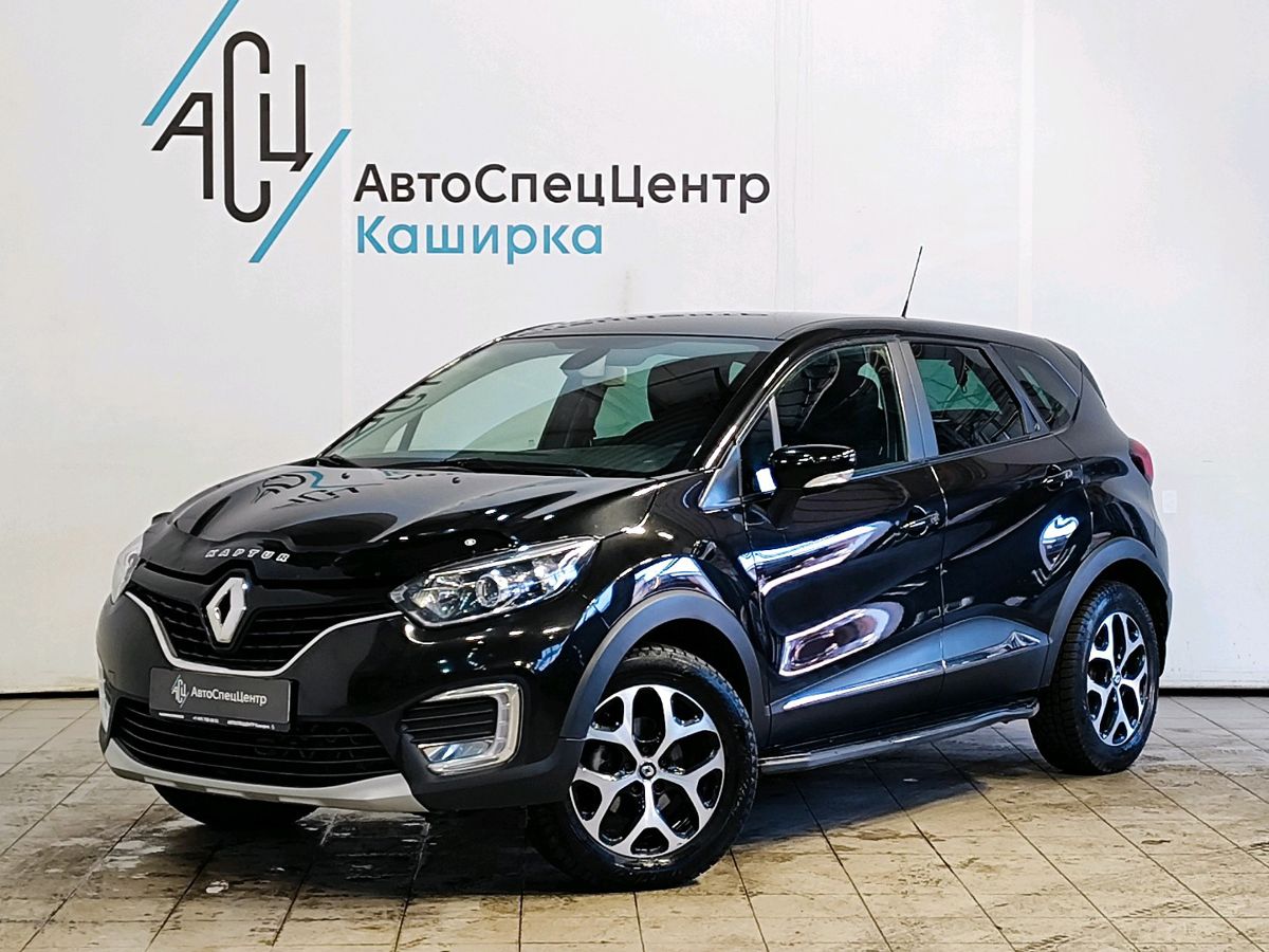 Автомобиль Renault Kaptur I поколение 2.0 AT 4WD (143 л.с.) Style Чёрный 2017 с пробегом 175 848 км