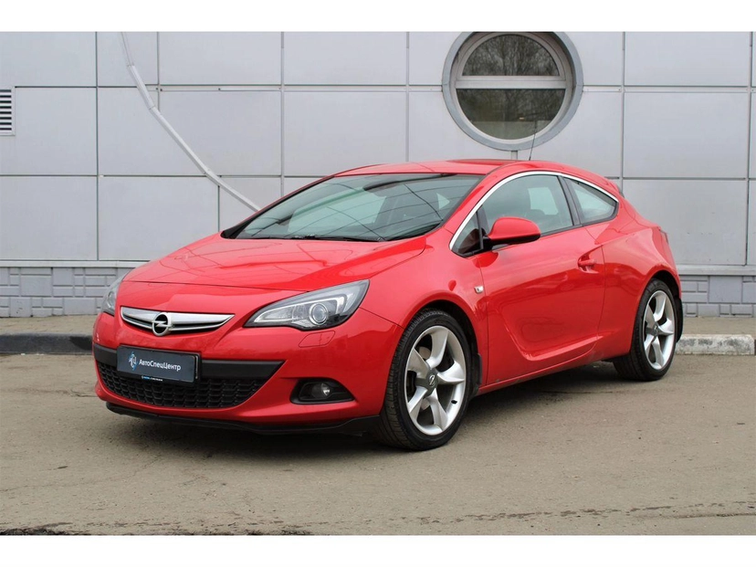 Автомобиль Opel Astra IV (J) [рестайлинг] 1.4 MT (140 л.с.) Sport Красный 2013 с пробегом 163 400 км