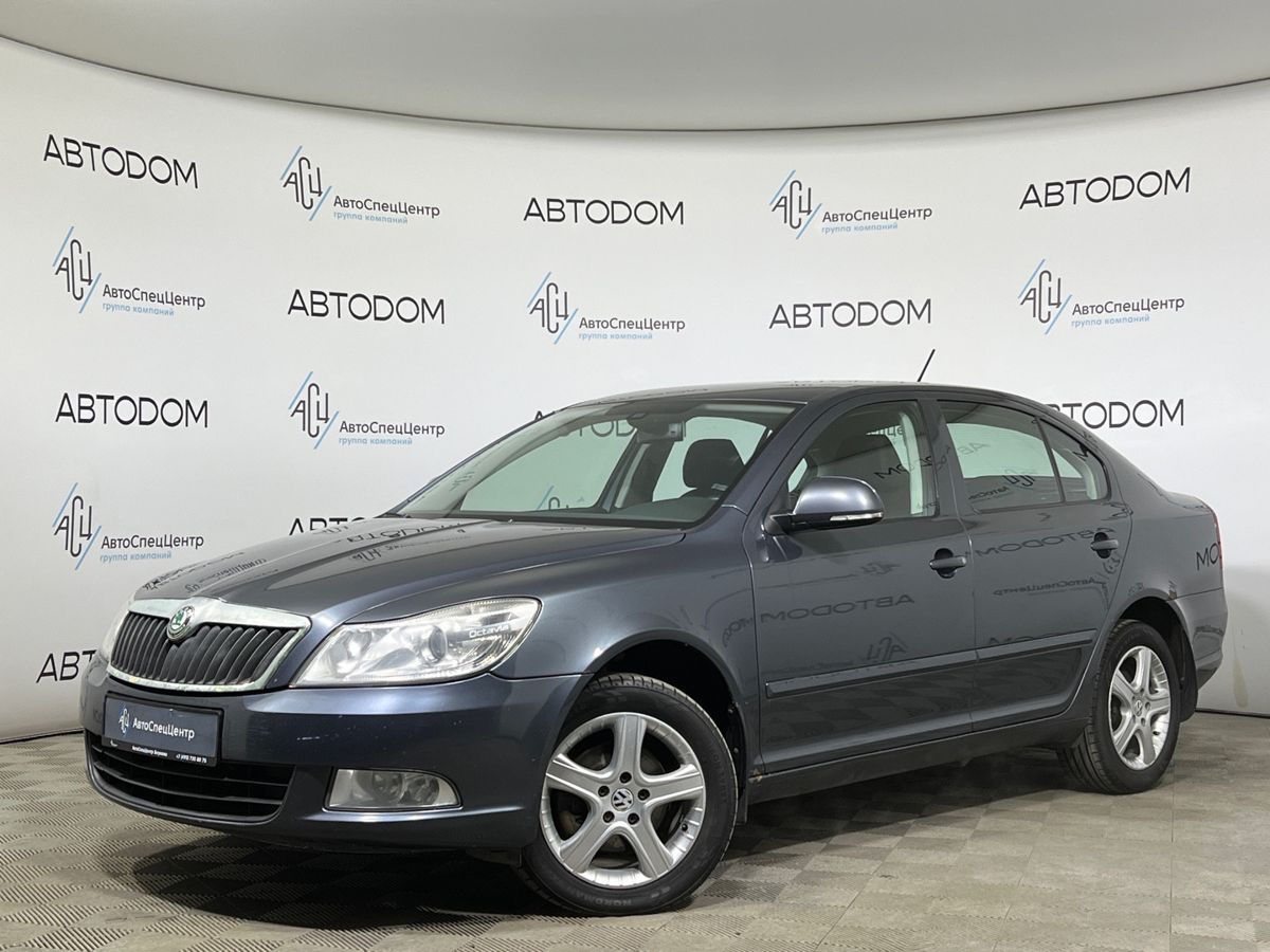 Skoda Octavia II (A5) [рестайлинг] 1.8 AT (152 л.с.) Ambition Серый 2012 с пробегом 159 000 км