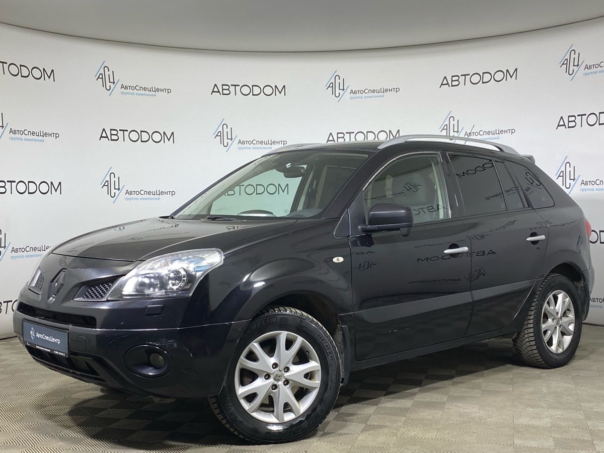 Автомобиль Renault Koleos I поколение 2.0d AT 4WD (150 л.с.) Dynamique Confort Чёрный 2010 с пробегом 315 278 км