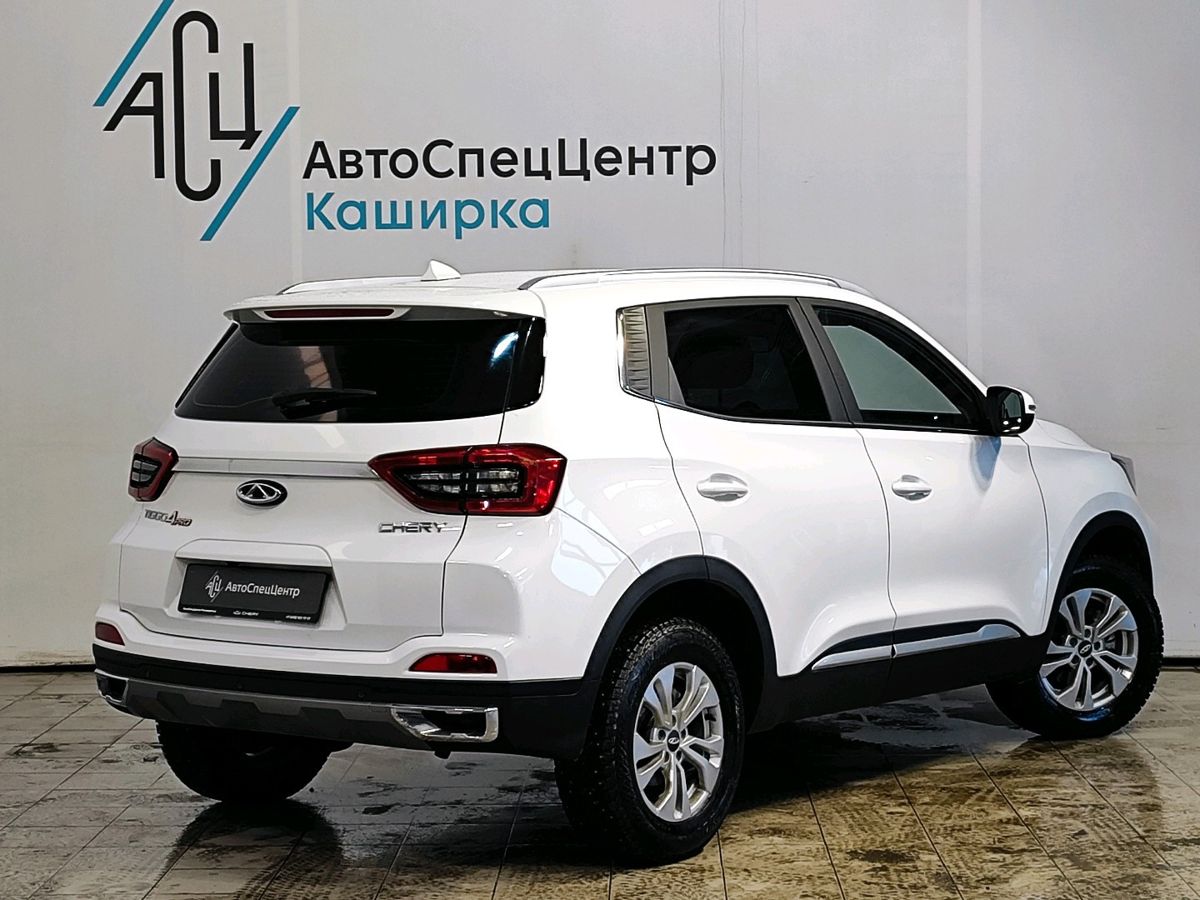 Автомобиль CHERY Tiggo 4 Pro I поколение 1.5 CVT (113 л.с.) Action Белый 2024 с пробегом 5 213 км