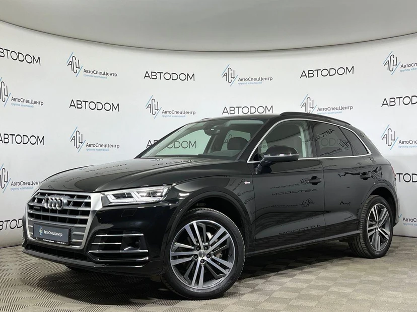 Audi Q5 II поколение (FY) 2.0d AMT 4WD (190 л.с.) Base Чёрный 2019 с пробегом 94 428 км