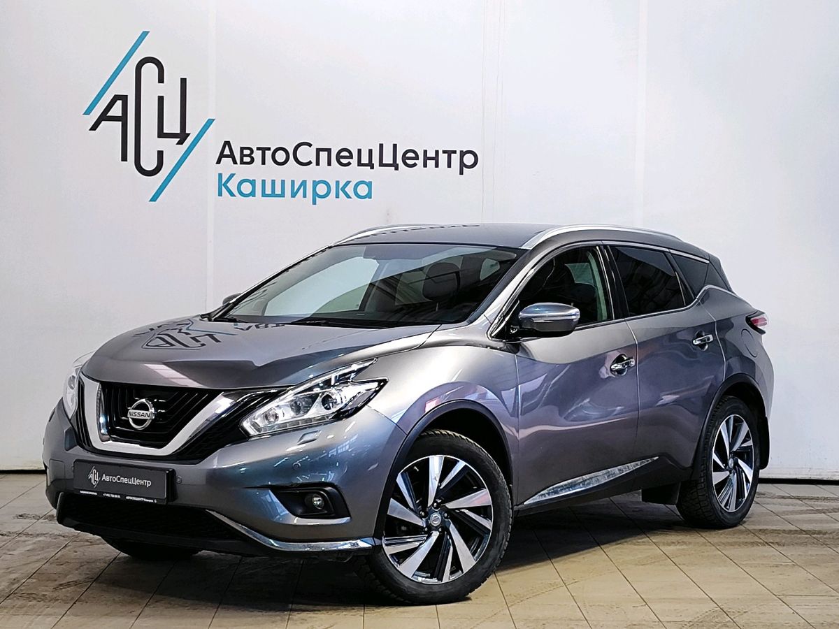 Автомобиль Nissan Murano III поколение (Z52) 3.5 CVT 4WD (249 л.с.) High Серый 2016 с пробегом 106 747 км