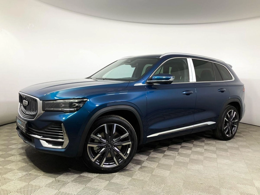 Автомобиль Geely Monjaro I поколение 2.0 AT 4WD (238 л.с.) Exclusive Синий 2023 с пробегом 50 км