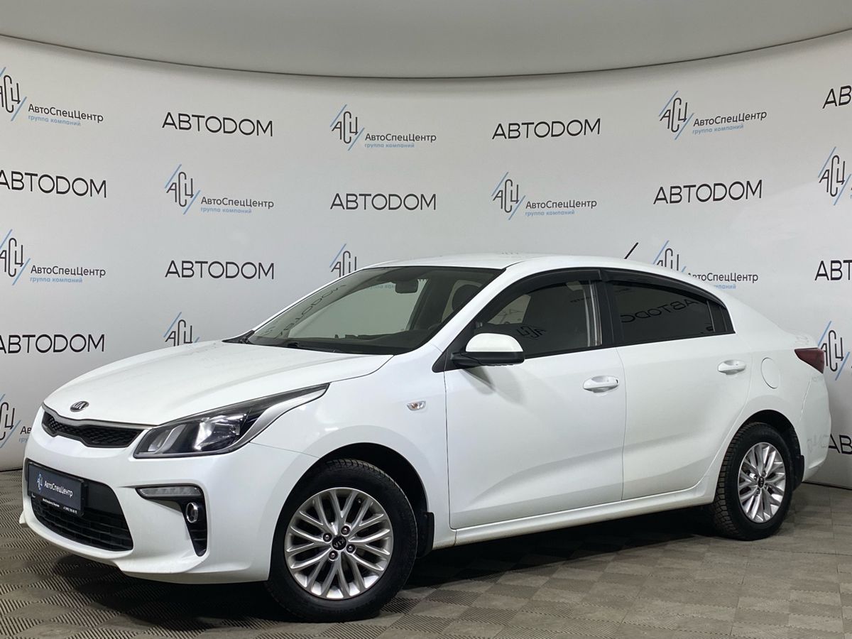 Kia Rio IV поколение 1.6 MT (123 л.с.) Luxe RED Line Белый 2018 с пробегом 142 466 км