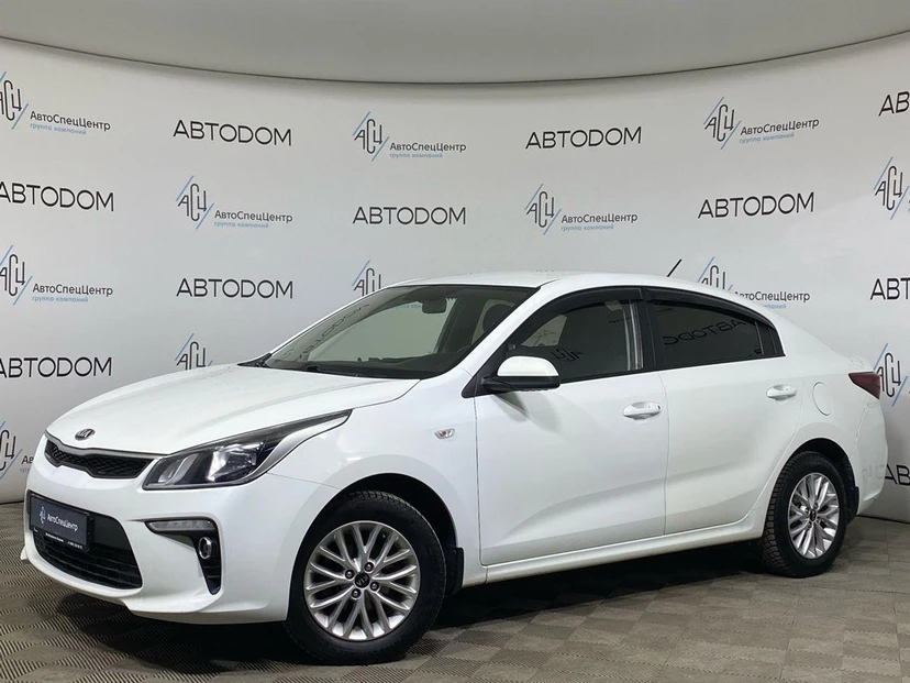Kia Rio IV поколение 1.6 MT (123 л.с.) Luxe RED Line Белый 2018 с пробегом 142 466 км
