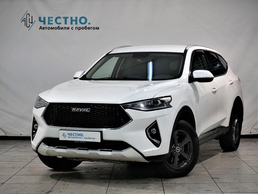 Автомобиль Haval F7 I поколение 1.5 AMT 4WD (150 л.с.) Elite Белый 2021 с пробегом 90 186 км