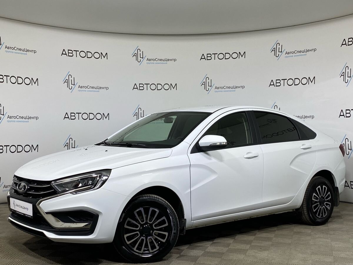 Lada (ВАЗ) Vesta I [рестайлинг] 1.6 MT (106 л.с.) Comfort'24 (без ESP) Белый 2023 с пробегом 27 841 км