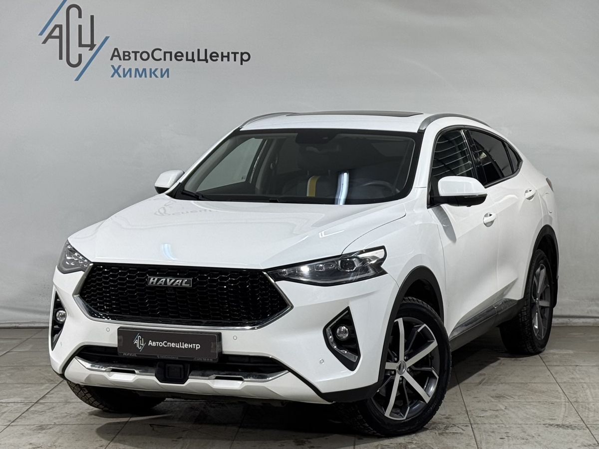Автомобиль Haval F7x I поколение 2.0 AMT 4WD (190 л.с.) Premium Белый 2021 с пробегом 37 000 км