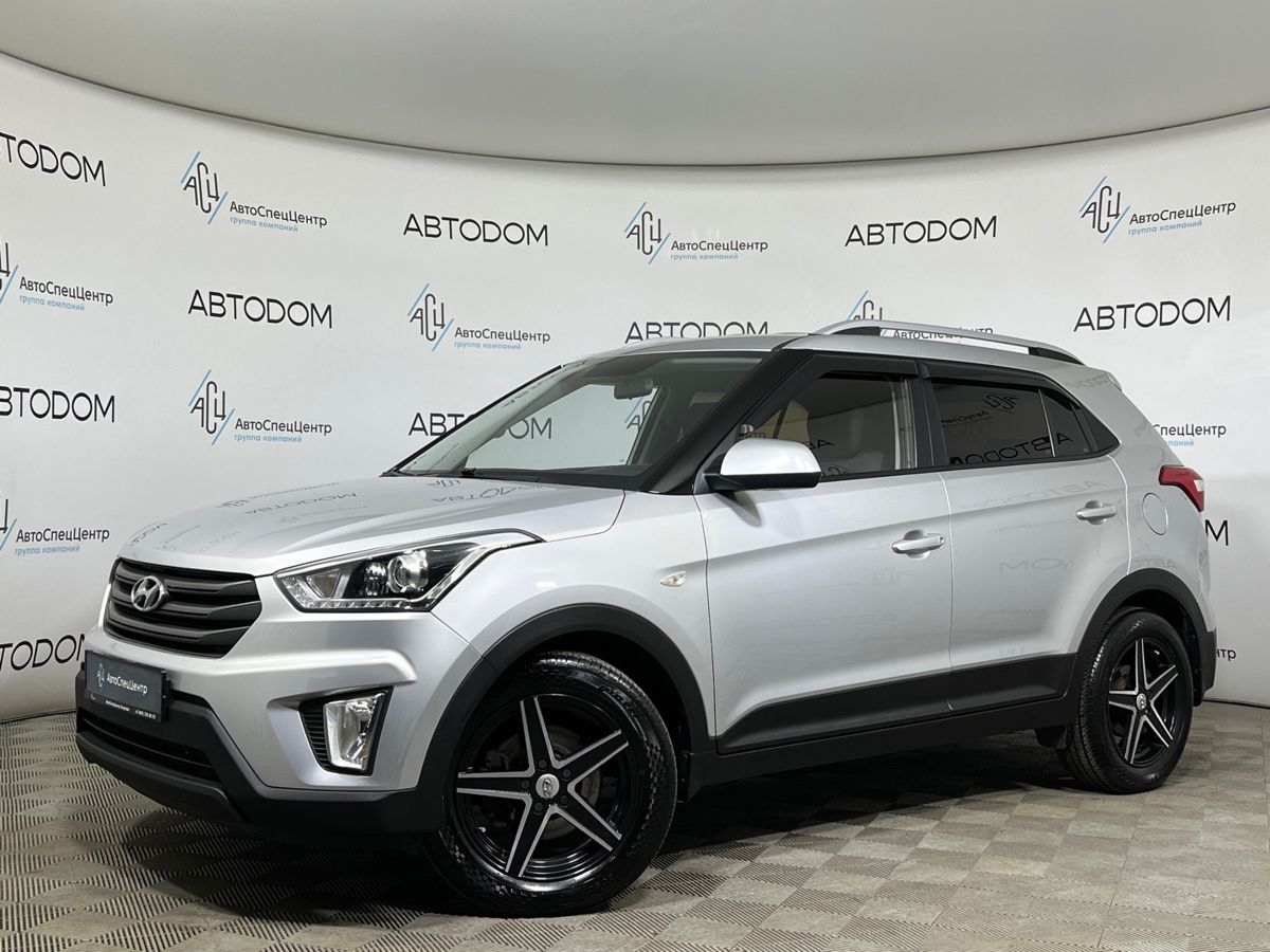 Hyundai Creta I поколение 2.0 AT 4WD (149 л.с.) Comfort Plus + Advanced Серебристый 2017 с пробегом 97 834 км