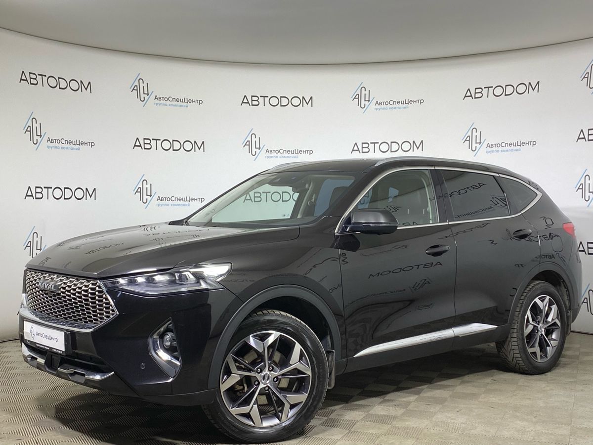 Haval F7 I поколение 2.0 AMT 4WD (190 л.с.) Tech Plus Чёрный 2021 с пробегом 100 096 км