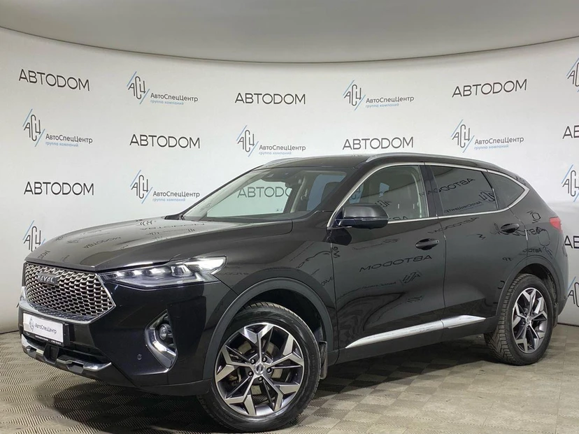 Haval F7 I поколение 2.0 AMT 4WD (190 л.с.) Tech Plus Чёрный 2021 с пробегом 100 096 км