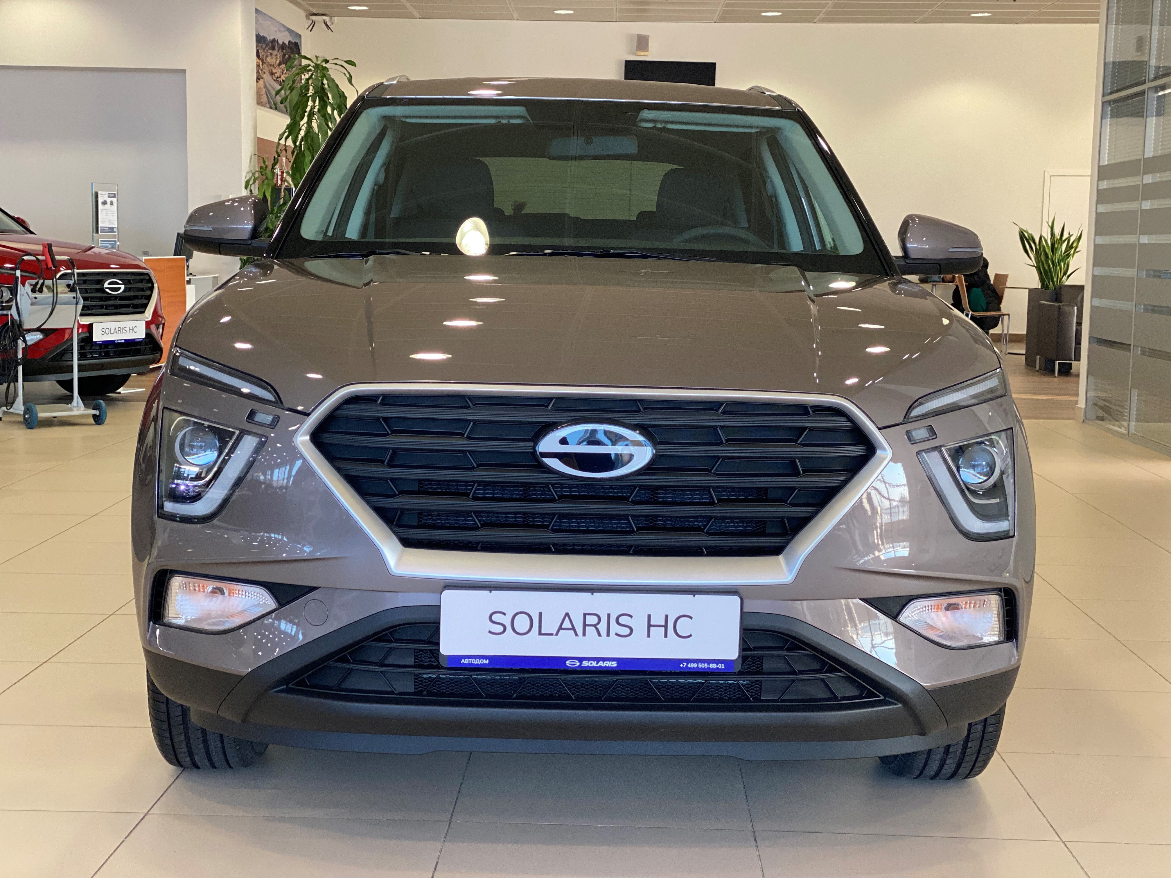 Автомобиль Solaris HC I поколение 1.6 AT (123 л.с.) Prime Бежевый 2025 новый