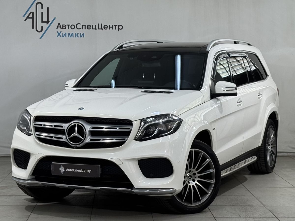 Mercedes-Benz GLS I поколение (X166) 350 3.0d AT 4Matic (249 л.с.) Особая серия Белый 2018 с пробегом 161 236 км