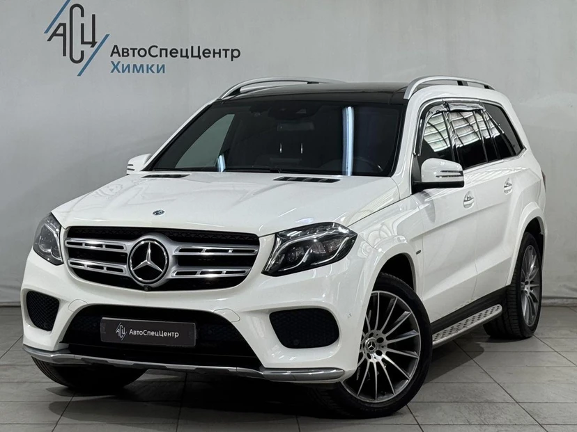Mercedes-Benz GLS I поколение (X166) 350 3.0d AT 4Matic (249 л.с.) Особая серия Белый 2018 с пробегом 161 236 км