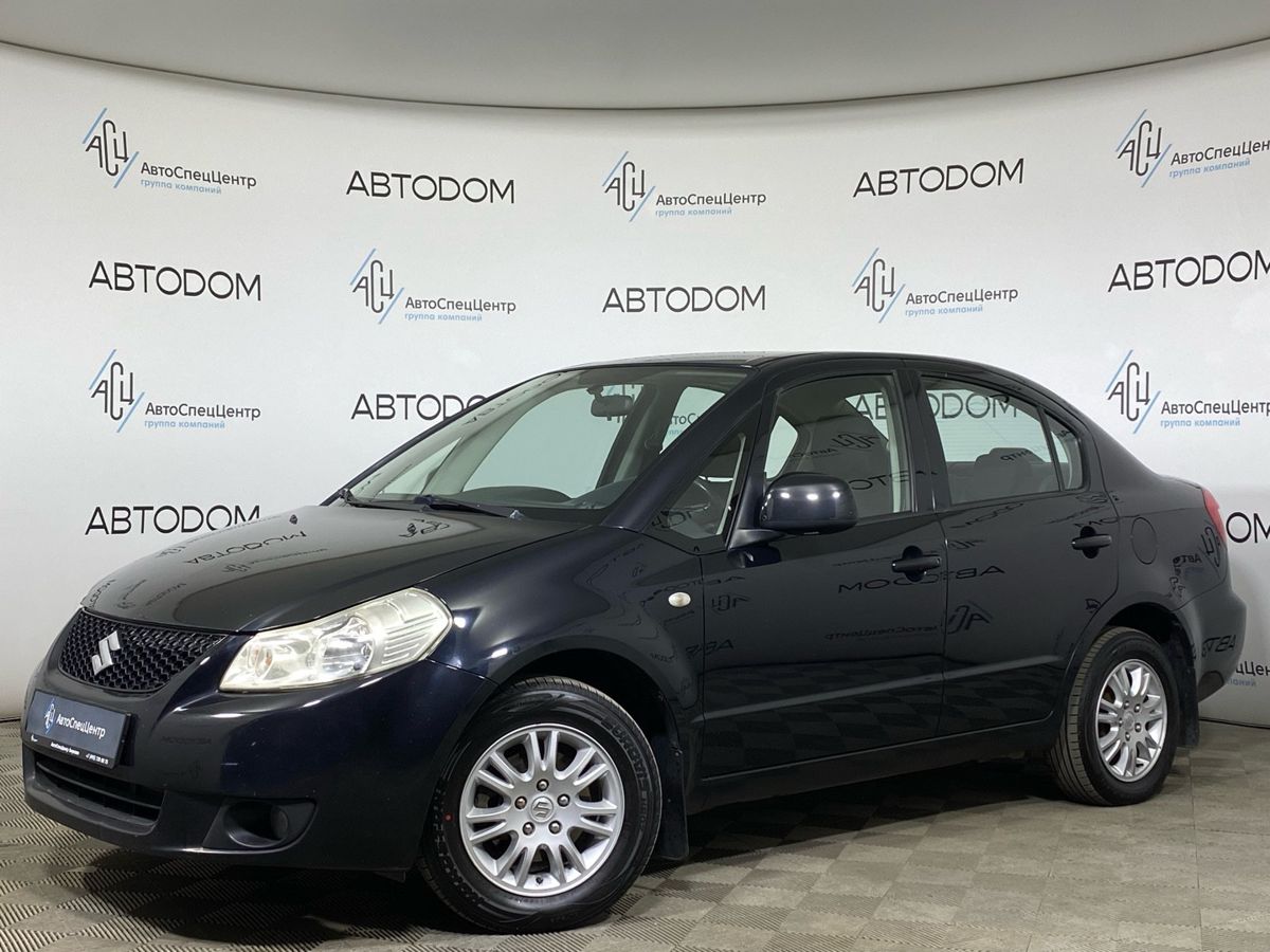 Suzuki SX4 I поколение 1.6 AT (106 л.с.) Base Чёрный 2008 с пробегом 200 021 км