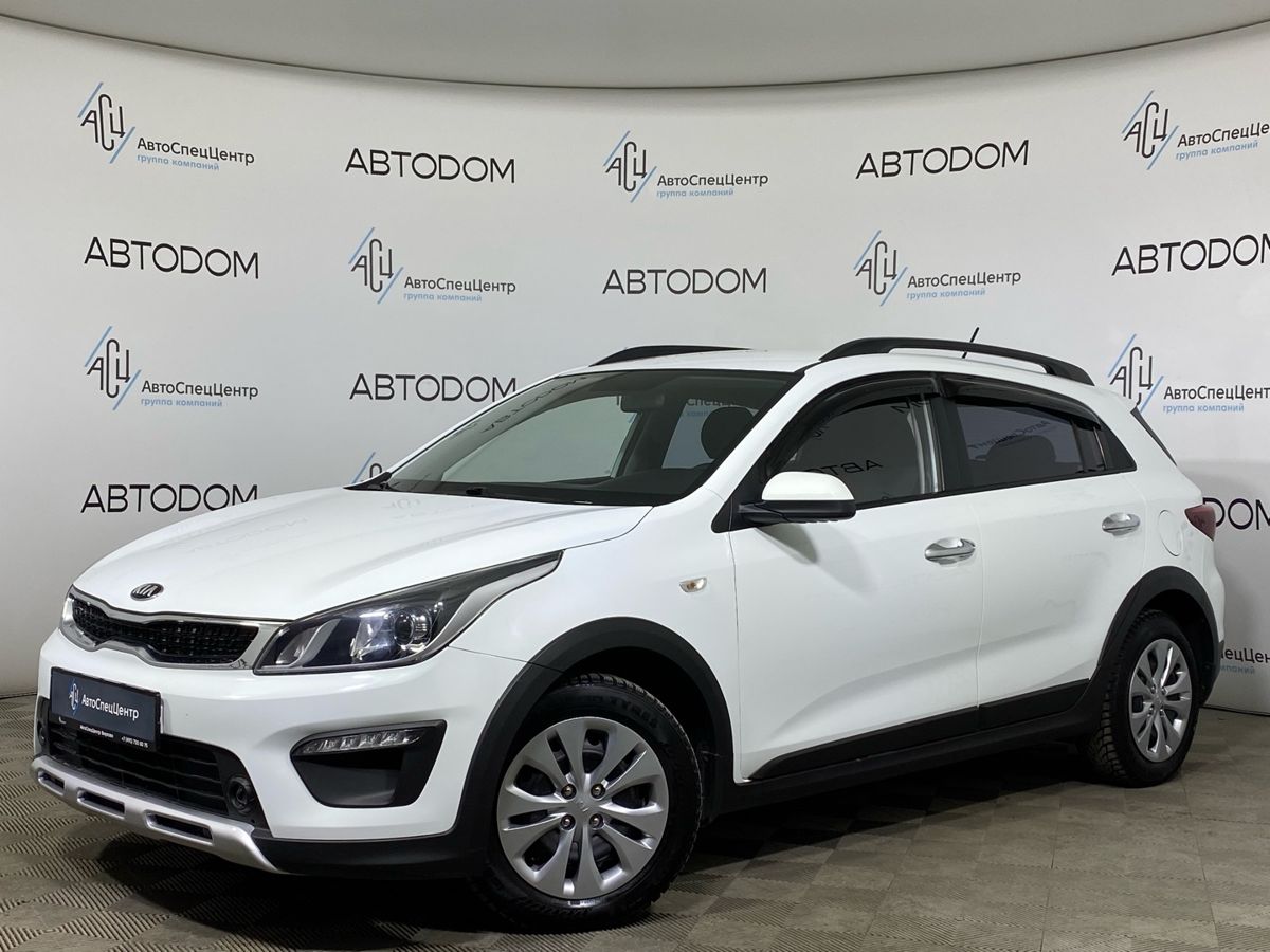 Автомобиль Kia Rio IV поколение 1.6 AT (123 л.с.) Luxe 2018 FWC Белый 2018 с пробегом 87 839 км